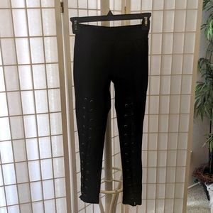 New Look Petite Lace Up Front Legging
